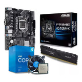 Kit Intel 11ª Geração I5 11400 + Asus H510 + 2x 16gb 3200mhz