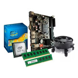 Kit Intel I5 3470 Placa B75 1155 16gb Ddr3 cooler Lga Cor Preto