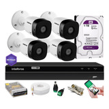 Kit Intelbras 4 Cam 1120b Dvr