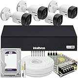 Kit Intelbras 4 Câmeras Vhc 1120