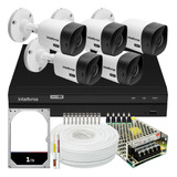 Kit Intelbras 5 Cameras