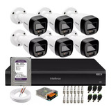 Kit Intelbras 6 Vhd 1220b Full Color Dvr Imhdx 3008 C 1tb