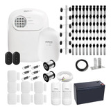 Kit Intelbras Alarme 9 Sensores E Cerca Elétrica Industrial