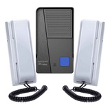 Kit Interfone 2 Pontos Hdl Porteiro Eletrônico Residencial
