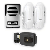 Kit Interfone Agl 2 Pontos Monofones Com Fechadura Elétrica