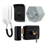 Kit Interfone Com Fechadura Elétrica Intelbras Botoeira