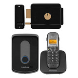 Kit Interfone Porteiro Sem Fio Wireless Fechadura Intelbras