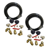 Kit Interligação Tanque Combustível Adicional Caminhão Kit 2
