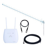 Kit Internet Rural 4g Modem Antena Ext 700 Mhz Aquario