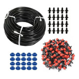 Kit Irrigação 20m Microtubo 20 Gotejador 20 Conector