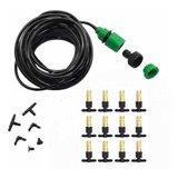 Kit Irrigação Com 12 Nebulizadores Névoa Pulverizador Latão