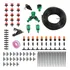 Kit Irrigação Completo Gotejamento Nebulizador 112pçs 20m