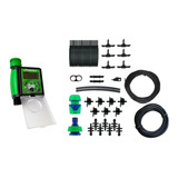 Kit Irrigação Gotejamento 28 Vasos C Temporizador Automático