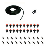 Kit Irrigação Micro Aspersão 20 Bicos 40 Metros