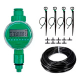 Kit Irrigação Micro Aspersão Bailarina C Temporizador Aut