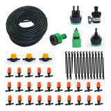 Kit Irrigação Nebulização Completo Névoa 25 Bicos 20m Tubo