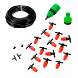 Kit Irrigação Nebulização Névoa 15 Bicos 20 Metros Complet