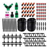 Kit Irrigação Nebulização Névoa 50 Bicos C 30m Tubo 4mm