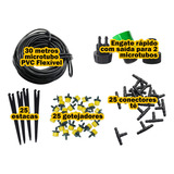 Kit Irrigação Para 25 Vasos horta Gotejamento kit Completo 