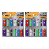 Kit Isqueiro Bic Maxxi 24 Unidades Promoção Atacado