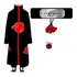 Kit Itachi C  Manto Akatsuki   Colar Anel