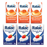 Kit Italac 3x Leite Condensado 395g 3x Creme De Leite 200g