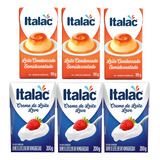 Kit Italac 3x Leite Condensado 395g Creme De Leite 200g 3x