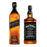 Kit Jack Daniel s Old N 7 E Johnnie Walker Black Label 1l Cd