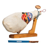 Kit Jamón Serrano Com Osso 18 Meses De Cura Salamanca