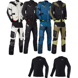 Kit Jaqueta E Calça Casal Nomade Motoqueiro Impermeavel Texx