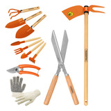 Kit Jardinagem 10 Peças Tramontina Alta Qualidade Luva