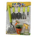 Kit Jardinagem Brinquedo Educativo Conjunto Jardim 8 Peças