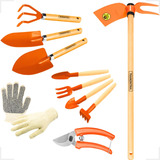 Kit Jardinagem Tramontina 9 Peças Par De Luvas Brinde
