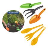 Kit Jardinagem Tramontina Infatil Reforçado Seguro P Criança