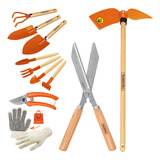 Kit Jardinagem Tramontina Plantio Cuidar Jardim 10 Und Luva