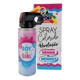 Kit Jato Spray Extintor Azul Rosa Chá Revelação 250g
