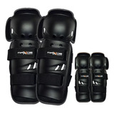 Kit Joelheira Cotoveleira Mx Mattos Racing Trilha Motocross