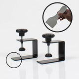 Kit Jogo 2 Un Sargento Grampo 3mm Fixação Gavetas Marceneiro