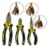 Kit Jogo 3 Alicates Utilidades Universal Corte Bico