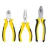 Kit Jogo 3 Alicates Utilidades Variadas Universal Corte Bico