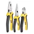 Kit Jogo 3 Alicates Utilidades Variadas Universal Corte Bico
