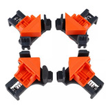 Kit Jogo 4 Grampo Sargento Angular 90 Graus P Madeira Mdf
