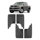 Kit Jogo 4 Parabarro Lameiro Dianteiro Traseiro Amarok 10 22