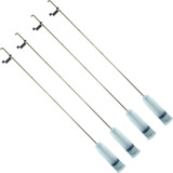 Kit Jogo 4 Varas De Suspensão Lavadora Electrolux Original
