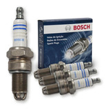Kit Jogo 4 Velas Bosch Volkswagen Fox G1 1 0 8v 2003 A 2005