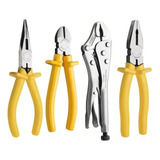 Kit Jogo Alicates Tramontina Universal Corte Bico Pressão