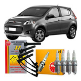 Kit Jogo Cabos Velas Ngk Fiat Palio 1 6 16v E torq 2012