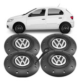 Kit Jogo Calota Centro De Roda Ferro Vw Aro 13 14 15 Amarok