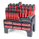 Kit Jogo Chaves Fenda Phillips Hex Precisão Torx 100 Pçs