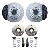 Kit Jogo Conjunto Completo Freio A Disco Carretinha 02 Eixos